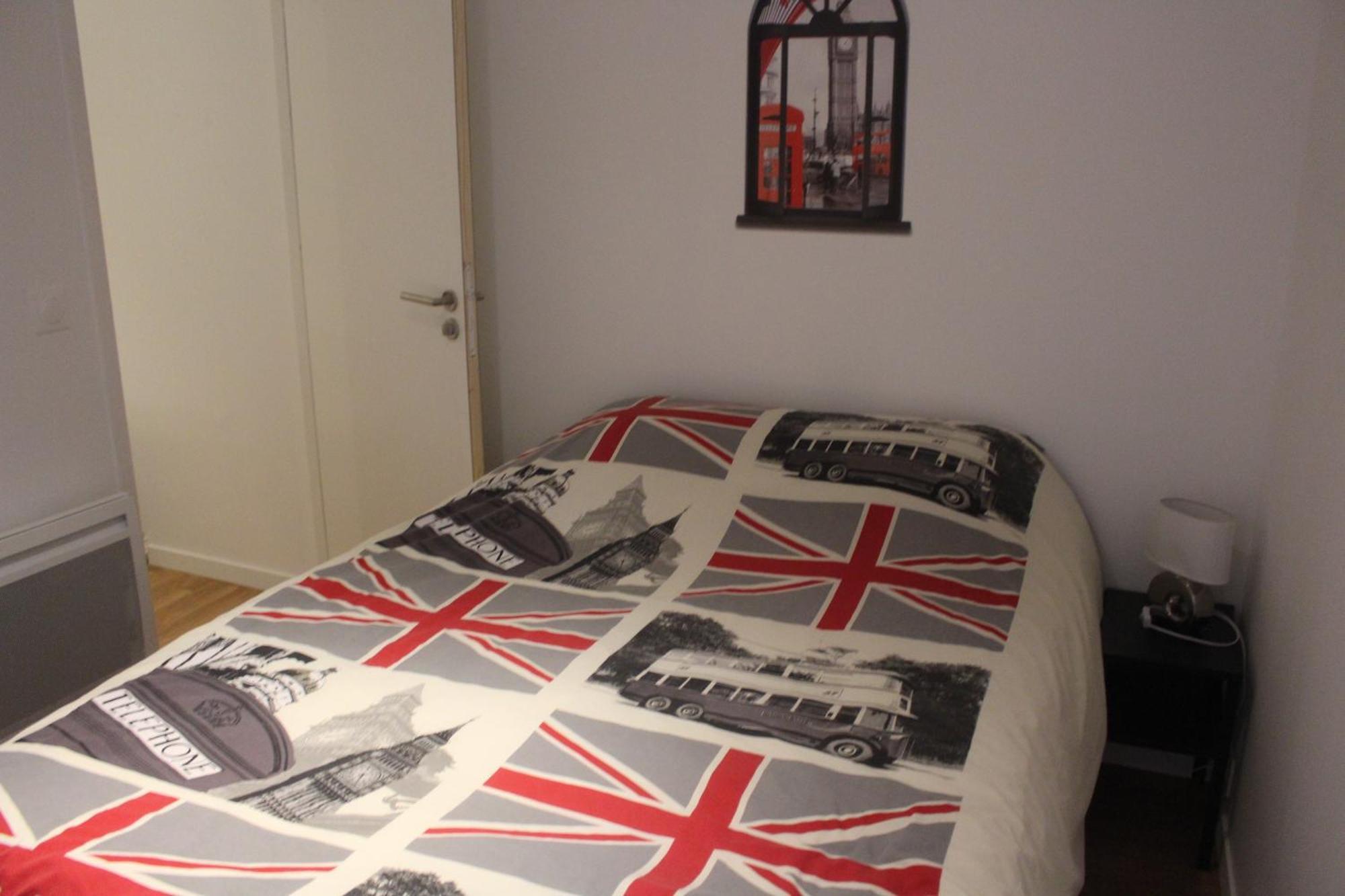 Hyper Centre - Wifi Fibre Gratuit - Jergweloh - Le Londonien Apartamento Caen Quarto foto